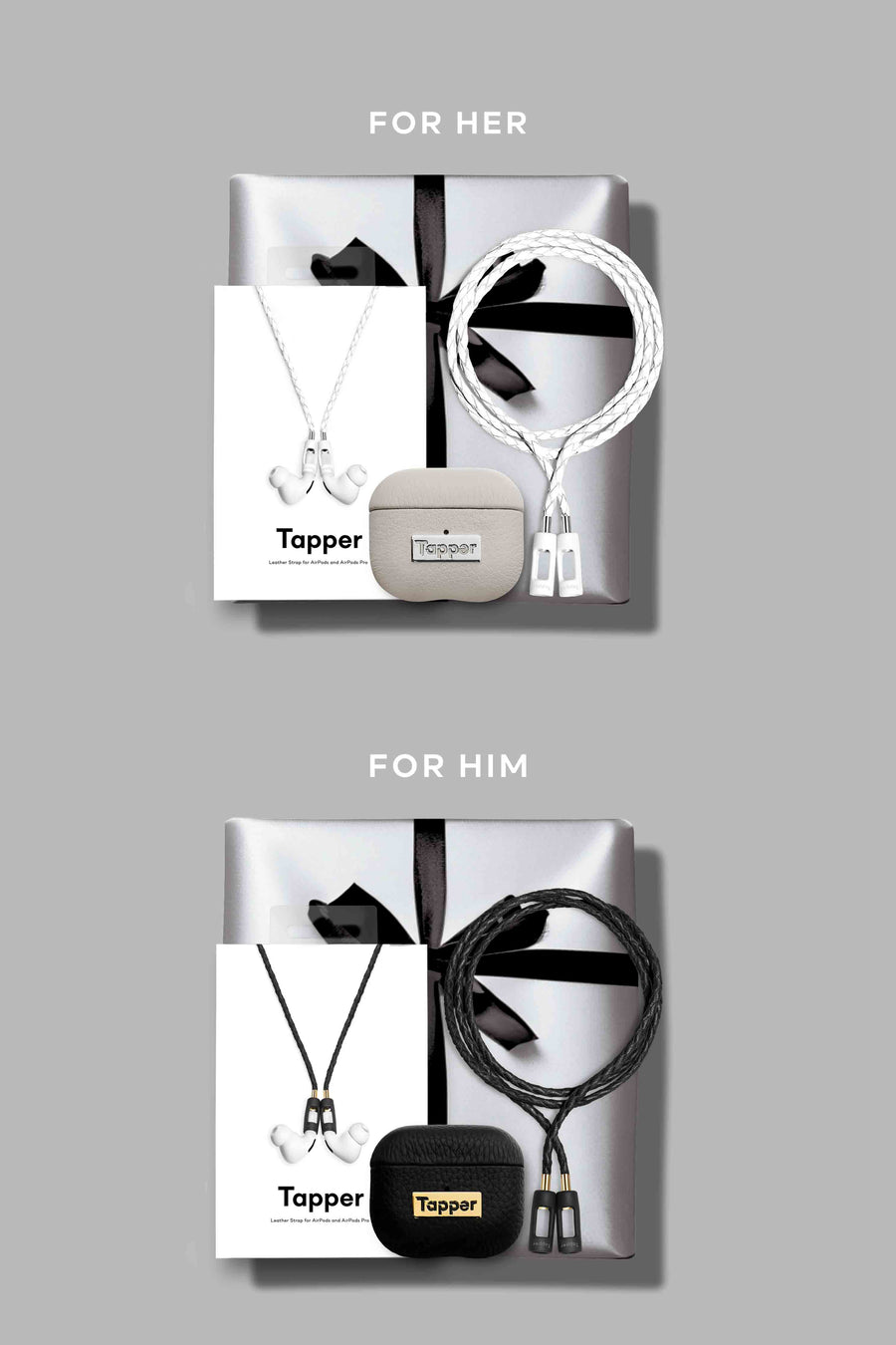 Grab the perfect gift for your loved ones at gettapper.com! The Tapper AirPods Chain is the ideal gift for all AirPods users, especially the ones that tend to misplace or lose their AirPods over and over again. Tapper - The Original Tech Jewelry for AirPods and iPhone