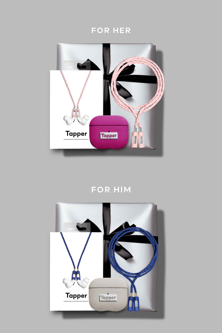 Grab the perfect gift for your loved ones at gettapper.com! The Tapper AirPods Chain is the ideal gift for all AirPods users, especially the ones that tend to misplace or lose their AirPods over and over again. Tapper - The Original Tech Jewelry for AirPods and iPhone