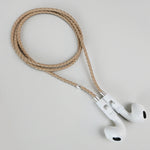 Tapper Lamb Leather AirPods Carrying Strap for All AirPods & AirPods Pro with magnetic lock, secure fit & luxurious hands-free design.