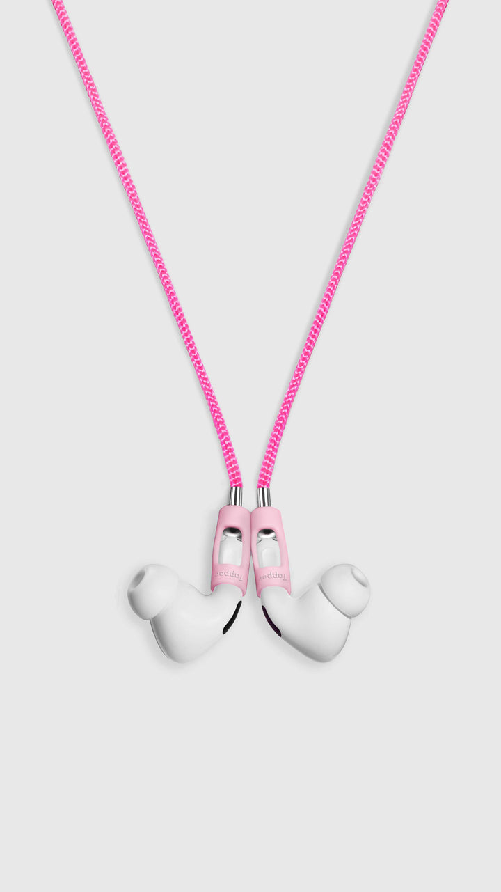 Tapper active’s original nylon straps protects your Apple AirPods and AirPods Pro. The accessible AirPods necklace steps up your AirPods and AirPods Pro game. Worried about losing your AirPods? Magnetic anti-lost straps with built-in magnetic lock for convenient and hassle-free safekeeping around your neck. The next must-have AirPods accessory designed for working out and running. Compatible with all generations of AirPods and AirPods Pro. Designed in Sweden by Tapper. Free Express Shipping at gettapper.com