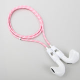 Never lose or misplace your AirPods again. Let the lightweight and durable Tapper Nylon AirPods Strap Necklace keep track of your AirPods and AirPods Pro by eliminating the need to hold them in your hands, drop them into your pockets, or risk losing them if they fall out of your ears. Comes with a built-in magnetic lock that snaps the AirPods around your neck, forming a sleek necklace and making them easily accessible. AirPods Strap compatible with Apple AirPods & AirPod Pro (1st, 2nd, 3rd, 4th generation)