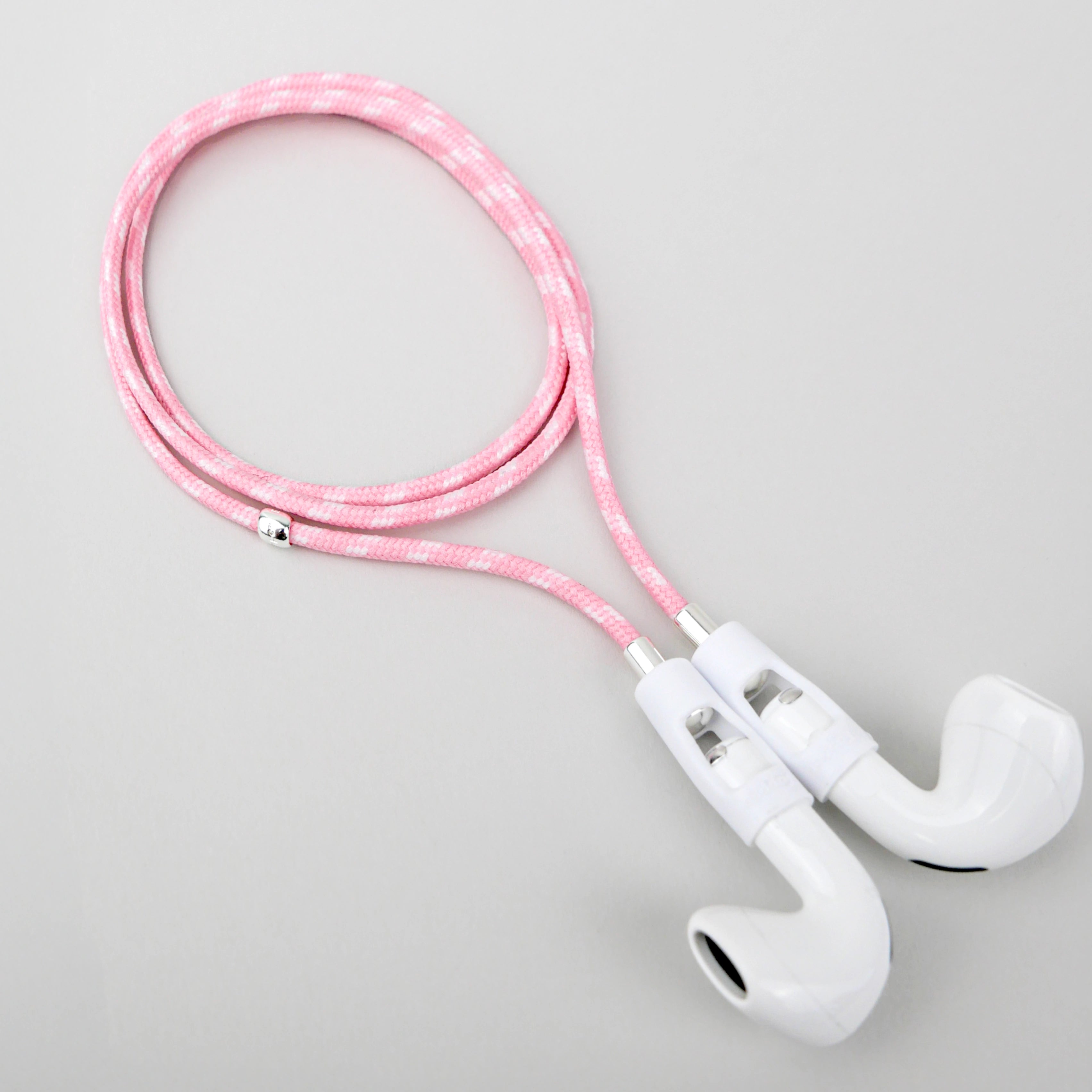 Never lose or misplace your AirPods again. Let the lightweight and durable Tapper Nylon AirPods Strap Necklace keep track of your AirPods and AirPods Pro by eliminating the need to hold them in your hands, drop them into your pockets, or risk losing them if they fall out of your ears. Comes with a built-in magnetic lock that snaps the AirPods around your neck, forming a sleek necklace and making them easily accessible. AirPods Strap compatible with Apple AirPods & AirPod Pro (1st, 2nd, 3rd, 4th generation)