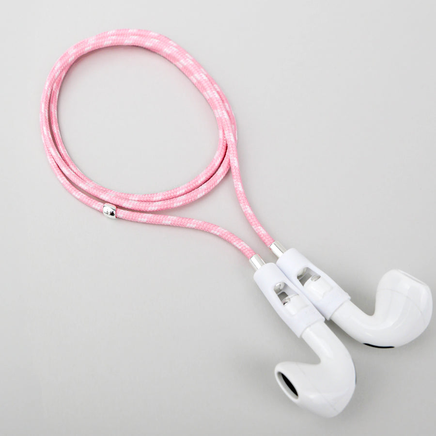 Never lose or misplace your AirPods again. Let the lightweight and durable Tapper Nylon AirPods Strap Necklace keep track of your AirPods and AirPods Pro by eliminating the need to hold them in your hands, drop them into your pockets, or risk losing them if they fall out of your ears. Comes with a built-in magnetic lock that snaps the AirPods around your neck, forming a sleek necklace and making them easily accessible. AirPods Strap compatible with Apple AirPods & AirPod Pro (1st, 2nd, 3rd, 4th generation)
