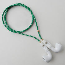 Never lose or misplace your AirPods again. Let the lightweight and durable Tapper Nylon AirPods Strap Necklace keep track of your AirPods and AirPods Pro by eliminating the need to hold them in your hands, drop them into your pockets, or risk losing them if they fall out of your ears. Comes with a built-in magnetic lock that snaps the AirPods around your neck, forming a sleek necklace and making them easily accessible. AirPods Strap compatible with Apple AirPods & AirPod Pro (1st, 2nd, 3rd, 4th generation)