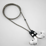Never lose or misplace your AirPods again. Let the lightweight and durable Tapper Nylon AirPods Strap Necklace keep track of your AirPods and AirPods Pro by eliminating the need to hold them in your hands, drop them into your pockets, or risk losing them if they fall out of your ears. Comes with a built-in magnetic lock that snaps the AirPods around your neck, forming a sleek necklace and making them easily accessible. AirPods Strap compatible with Apple AirPods & AirPod Pro (1st, 2nd, 3rd, 4th generation)
