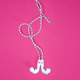 Never lose or misplace your AirPods again. Let the lightweight and durable Tapper Nylon AirPods Strap Necklace keep track of your AirPods and AirPods Pro by eliminating the need to hold them in your hands, drop them into your pockets, or risk losing them if they fall out of your ears. Comes with a built-in magnetic lock that snaps the AirPods around your neck, forming a sleek necklace and making them easily accessible. AirPods Strap compatible with Apple AirPods & AirPod Pro (1st, 2nd, 3rd, 4th generation)