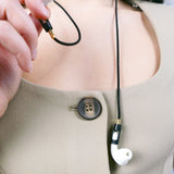 Never lose or misplace your AirPods again. Let the lightweight and durable Tapper Nylon AirPods Strap Necklace keep track of your AirPods and AirPods Pro by eliminating the need to hold them in your hands, drop them into your pockets, or risk losing them if they fall out of your ears. Comes with a built-in magnetic lock that snaps the AirPods around your neck, forming a sleek necklace and making them easily accessible. AirPods Strap compatible with Apple AirPods & AirPod Pro (1st, 2nd, 3rd, 4th generation)