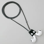 Tapper's real hematite black plated original tech jewelry mesh chain protects your AirPods. The luxurious, elevated and accessible necklace plated in precious metals steps up your AirPod jewellery game. Worried about losing your AirPods? Magnetic lock for convenient and hassle-free safekeeping around the neck. The next must-have AirPods accessory crafted for ultimate luxury. Compatible with all generations of Apple AirPods and AirPods Pro. Designed in Sweden by Tapper. Free Express Shipping at gettapper.com