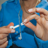 Tapper's real 18K gold plated original tech jewelry mesh chain protects your AirPods. The luxurious, elevated and accessible necklace plated in precious metals steps up your AirPod jewellery game. Worried about losing your AirPods? Magnetic lock for convenient and hassle-free safekeeping around the neck. The next must-have AirPods accessory crafted for ultimate luxury. Compatible with all generations of Apple AirPods and AirPods Pro. Designed in Sweden by Tapper. Free Express Shipping at gettapper.com