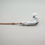 Tapper's real 18K rose gold plated original tech jewelry mesh chain protects your AirPods. The luxurious, elevated and accessible necklace plated in precious metals steps up your AirPod jewellery game. Worried about losing your AirPods? Magnetic lock for convenient and hassle-free safekeeping around the neck. The next must-have AirPods accessory crafted for ultimate luxury. Compatible with all generations of Apple AirPods and AirPods Pro. Designed in Sweden by Tapper. Free Express Shipping at gettapper.com