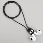 Tapper's hematite black plated original tech jewelry foxtail chain protects your AirPods. The luxurious, elevated and accessible necklace plated in precious metals steps up your AirPod jewellery game. Worried about losing your AirPods? Magnetic lock for convenient and hassle-free safekeeping around the neck. The next must-have AirPods accessory crafted for ultimate luxury. Compatible with all generations of Apple AirPods and AirPods Pro. Designed in Sweden by Tapper. Free Express Shipping at gettapper.com