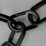 Tapper's Adjustable Phone Carabiner Wristlet Strap is an elevated metal phone wrist chain plated in black, designed to complement your phone case and your jewellery. Combine style with function by securing your phone to your wrist, belt loop or bag, protecting it from drops and falls as well as keeping it safe from pickpocketing. When not in use as a phone chain, adjust the carabiner links and use it as a bracelet or necklace instead. Compatible with all phone cases (iPhone, Samsung, Xiaomi, Oppo,Vivo