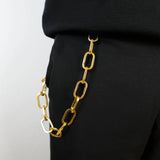 Tapper's Adjustable Phone Carabiner Wristlet Strap is an elevated metal phone wrist chain plated in 18k gold, designed to complement your phone case and your jewellery. Combine style with function by securing your phone to your wrist, belt loop or bag, protecting it from drops and falls as well as keeping it safe from pickpocketing. When not in use as a phone chain, adjust the carabiner links and use it as a bracelet or necklace instead. Compatible with all phone cases (iPhone, Samsung, Xiaomi, Oppo,Vivo