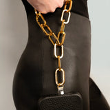 Tapper's Adjustable Phone Carabiner Wristlet Strap is an elevated metal phone wrist chain plated in 18k gold, designed to complement your phone case and your jewellery. Combine style with function by securing your phone to your wrist, belt loop or bag, protecting it from drops and falls as well as keeping it safe from pickpocketing. When not in use as a phone chain, adjust the carabiner links and use it as a bracelet or necklace instead. Compatible with all phone cases (iPhone, Samsung, Xiaomi, Oppo,Vivo