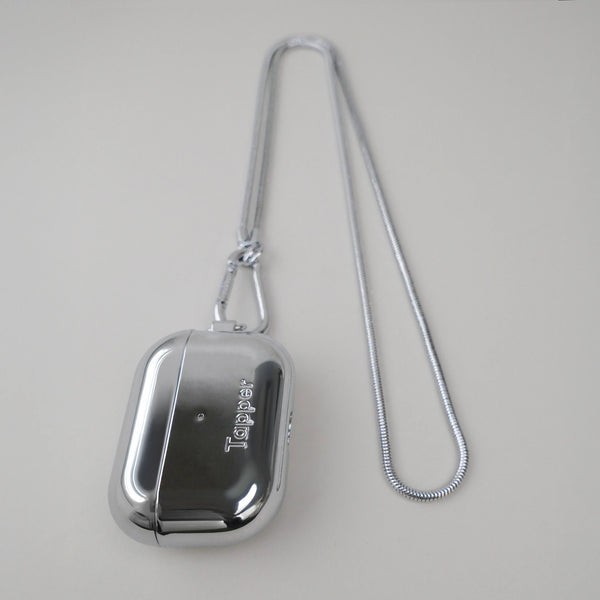 Amazon | CASETiFY ミラー AirPods Pro ケース - シルバー