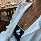 18K Gold plated Mesh Chain Necklace for All AirPods and AirPods Pro Only By Tapper