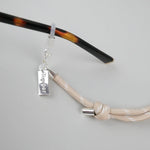 Adjustable Eye Glasses Strap with 925 Silver Detailing – A stylish and functional accessory to keep your eyeglasses or sunglasses secure. Designed in Sweden for elegance and versatility.