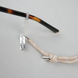 Adjustable Eye Glasses Strap with 925 Silver Detailing – A stylish and functional accessory to keep your eyeglasses or sunglasses secure. Designed in Sweden for elegance and versatility.