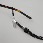 Adjustable Eye Glasses Strap with 925 Silver Detailing – A stylish and functional accessory to keep your eyeglasses or sunglasses secure. Designed in Sweden for elegance and versatility.