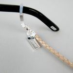 Luxury Lamb Leather & 925 Silver Eye Glasses Strap – Keep your sunglasses or eyeglasses secure in style with this finely crafted leather strap. Designed in Sweden for elegance and versatility.