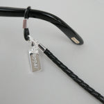 Luxury Lamb Leather & 925 Silver Eye Glasses Strap – Keep your sunglasses or eyeglasses secure in style with this finely crafted leather strap. Designed in Sweden for elegance and versatility.