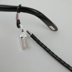 Luxury Lamb Leather & 925 Silver Eye Glasses Strap – Keep your sunglasses or eyeglasses secure in style with this finely crafted leather strap. Designed in Sweden for elegance and versatility.