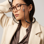 Adjustable Eye Glasses Strap with 925 Silver Detailing – A stylish and functional accessory to keep your eyeglasses or sunglasses secure. Designed in Sweden for elegance and versatility.