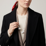 Never lose or misplace your AirPods again. Let the lightweight and durable Tapper Nylon AirPods Strap Necklace keep track of your AirPods and AirPods Pro by eliminating the need to hold them in your hands, drop them into your pockets, or risk losing them if they fall out of your ears. Comes with a built-in magnetic lock that snaps the AirPods around your neck, forming a sleek necklace and making them easily accessible. AirPods Strap compatible with Apple AirPods & AirPod Pro (1st, 2nd, 3rd, 4th generation)