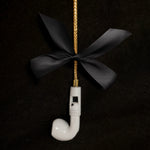 Tapper's real 18K gold plated original tech jewelry foxtail chain protects your AirPods. The luxurious, elevated and accessible necklace plated in precious metals steps up your AirPod jewellery game. Worried about losing your AirPods? Magnetic lock for convenient and hassle-free safekeeping around the neck. The next must-have AirPods accessory crafted for ultimate luxury. Compatible with all generations of Apple AirPods and AirPods Pro. Designed in Sweden by Tapper. Free Express Shipping at gettapper.com