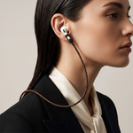 Tapper Lamb Leather AirPods Carrying Strap for All AirPods & AirPods Pro with magnetic lock, secure fit & luxurious hands-free design.