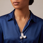 Tapper's real 925 silver plated original tech jewelry mesh chain protects your AirPods. The luxurious, elevated and accessible necklace plated in precious metals steps up your AirPod jewellery game. Worried about losing your AirPods? Magnetic lock for convenient and hassle-free safekeeping around the neck. The next must-have AirPods accessory crafted for ultimate luxury. Compatible with all generations of Apple AirPods and AirPods Pro. Designed in Sweden by Tapper. Free Express Shipping at gettapper.com