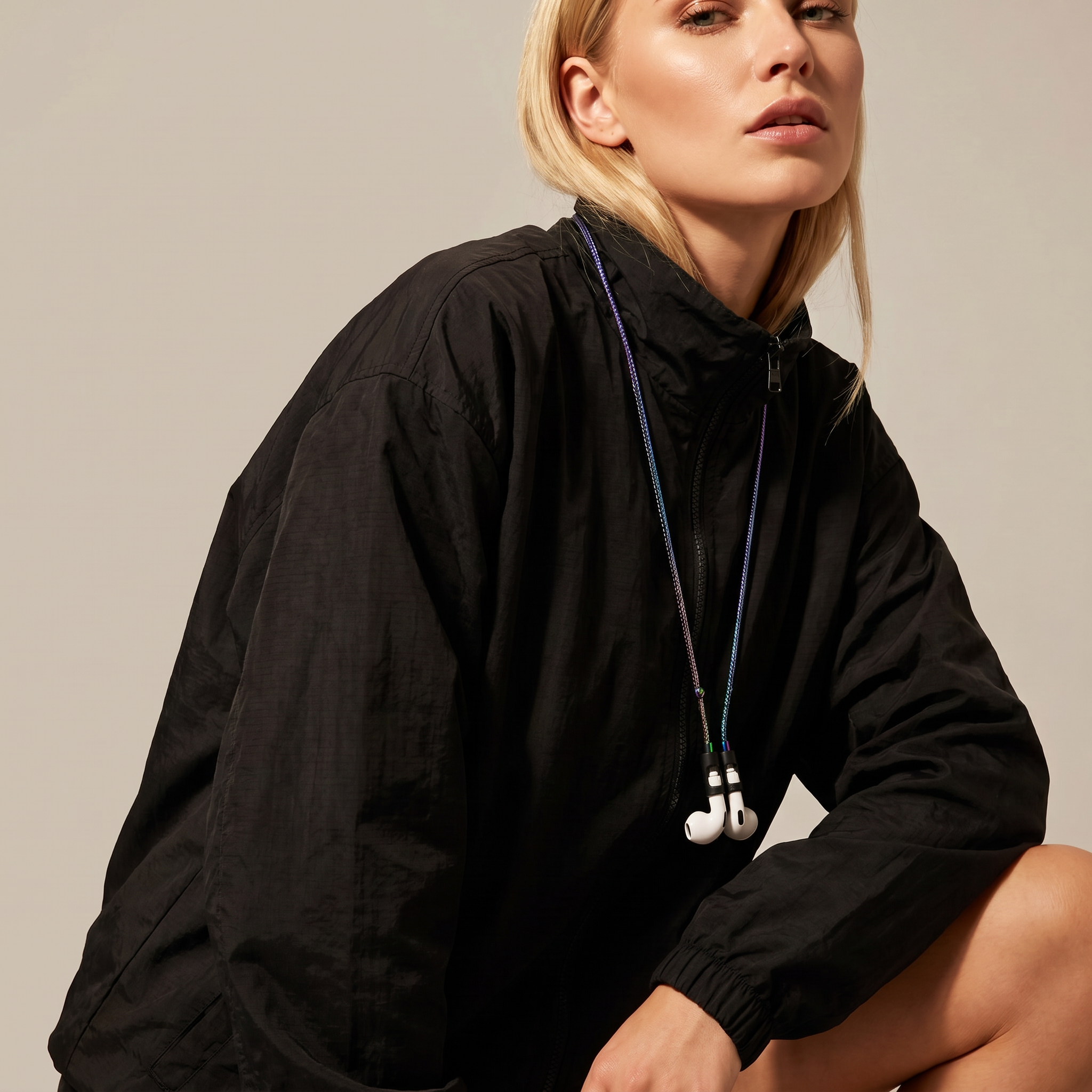 Tapper's real oil plated original tech jewelry mesh chain protects your AirPods. The luxurious, elevated and accessible necklace plated in precious metals steps up your AirPod jewellery game. Worried about losing your AirPods? Magnetic lock for convenient and hassle-free safekeeping around the neck. The next must-have AirPods accessory crafted for ultimate luxury. Compatible with all generations of Apple AirPods and AirPods Pro. Designed in Sweden by Tapper. Free Express Shipping at gettapper.com