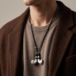 Never lose or misplace your AirPods again. Let the lightweight and durable Tapper Nylon AirPods Strap Necklace keep track of your AirPods and AirPods Pro by eliminating the need to hold them in your hands, drop them into your pockets, or risk losing them if they fall out of your ears. Comes with a built-in magnetic lock that snaps the AirPods around your neck, forming a sleek necklace and making them easily accessible. AirPods Strap compatible with Apple AirPods & AirPod Pro (1st, 2nd, 3rd, 4th generation)