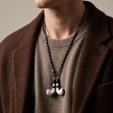 Never lose or misplace your AirPods again. Let the lightweight and durable Tapper Nylon AirPods Strap Necklace keep track of your AirPods and AirPods Pro by eliminating the need to hold them in your hands, drop them into your pockets, or risk losing them if they fall out of your ears. Comes with a built-in magnetic lock that snaps the AirPods around your neck, forming a sleek necklace and making them easily accessible. AirPods Strap compatible with Apple AirPods & AirPod Pro (1st, 2nd, 3rd, 4th generation)