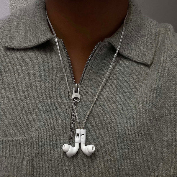 Tapper925SilverPlatedMeshChain