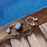 Tapper's real 925 silver plated original metal neck case tech jewelry protects and keeps your Apple AirPods Pro close at hand. The luxurious, elevated and accessible neck case plated in precious metals steps up your AirPods Pro jewellery game. Worried about losing your AirPods? Detachable snake chain and carabiner for convenient and hassle-free safekeeping around your neck. The next must-have accessory crafted for ultimate luxury. Compatible with AirPods Pro. Designed in Sweden. Free Express Shipping.