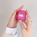 Tapper's luxurious hot pink genuine lamb leather AirPods case protects and elevates the look of your AirPods. The luxurious, protective case for AirPods with a metal logo plate colored in silver steps up your AirPods game. The next must-have high end protective Apple AirPods accessory in bright pink real leather and metal details. Compatible with AirPods (1st and 2nd generation). Designed in Sweden by Tapper. Free Express Shipping at gettapper.com