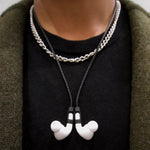 Tapper's original genuine lamb leather straps protects your Apple AirPods and AirPods Pro. The accessible AirPods necklace in real leather steps up your AirPods and AirPods Pro jewellery game. Worried about losing your AirPods? Built-in magnetic lock for convenient and hassle-free safekeeping around your neck. The next must-have AirPods accessory crafted for ultimate luxury. Compatible with all generations of AirPods and AirPods Pro. Designed in Sweden by Tapper. Free Express Shipping at gettapper.com