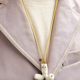 Tapper's solid 18K gold original mesh chain jewelry necklace protects your Apple AirPods & AirPods Pro. Handcrafted in real 18K gold, the exclusive, elevated & accessible mesh chain jewellery snaps the AirPods around your neck. Lost your AirPods? Magnetic lock for convenient and hassle-free safekeeping around your neck. The next must-have & luxe AirPods accessory crafted for ultimate luxury. Compatible with AirPods & AirPods Pro. Designed and handcrafted in Sweden by Tapper. Free Shipping at gettapper.com